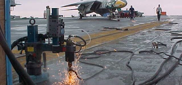 Removal of over 500 bolts from CV 67 & CVN 73