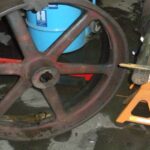 shaft repair on antique tractor
