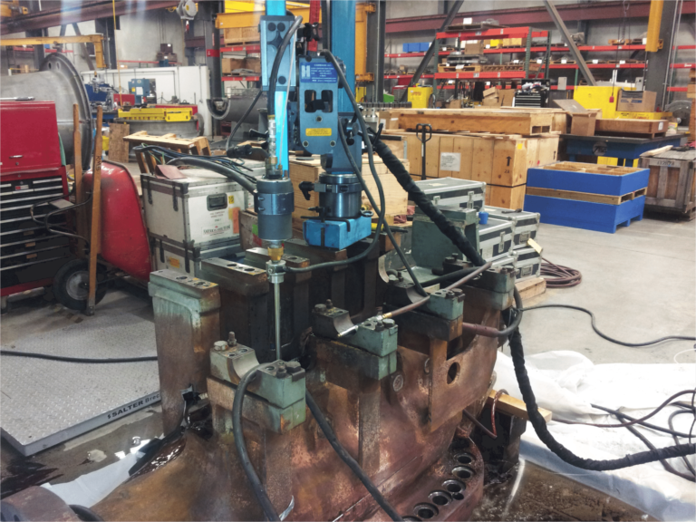 Precision Removal of Frozen Poppet Valve Stem CBG Maintenance LLC